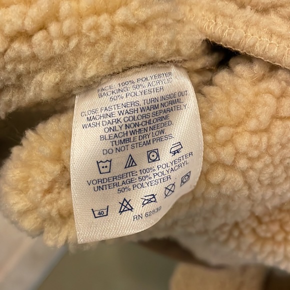 Lands End Faux Shearling Coat - Picture 5 of 5